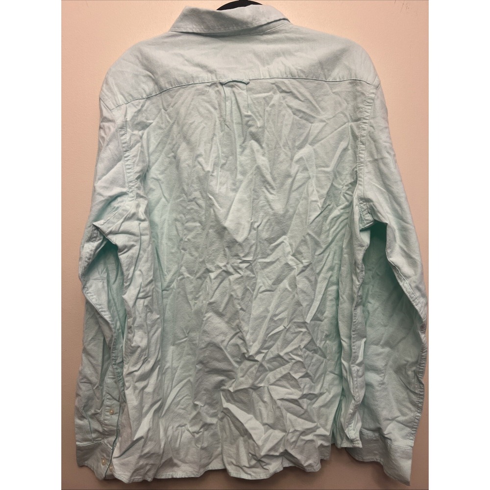 Goodfellow men's button-down shirt XL mint green NWT - Picture 2 of 9